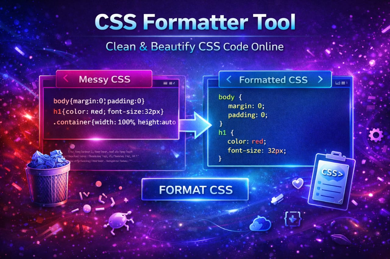 CSS Formatter Tool