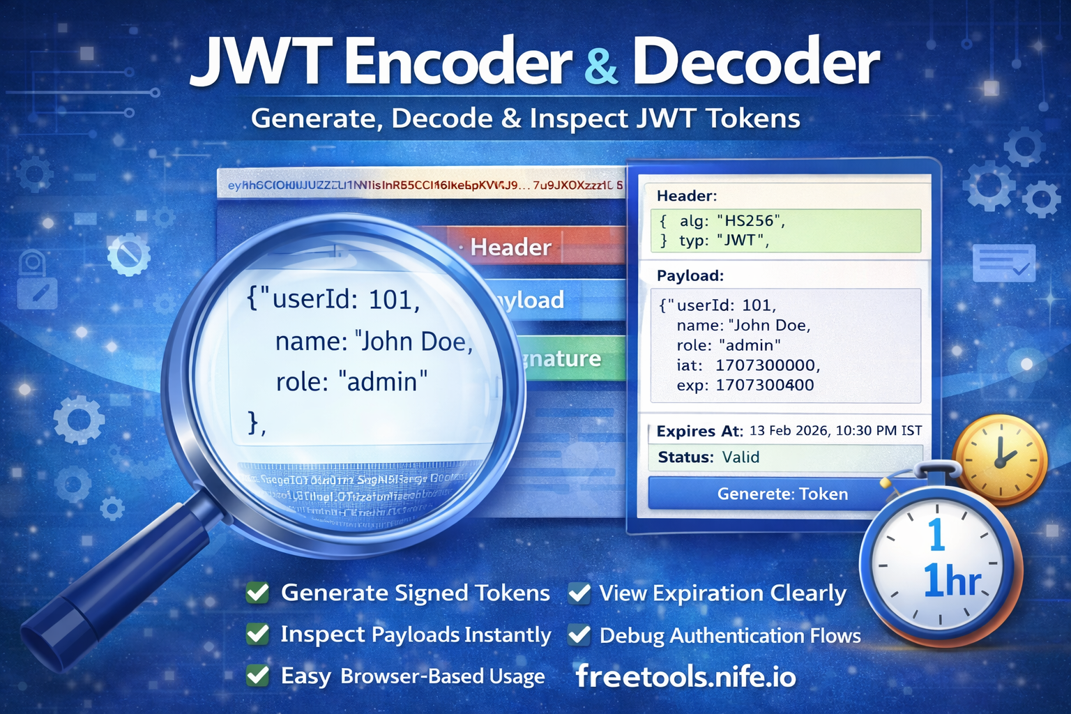 JWT Encoder and Decoder Tool