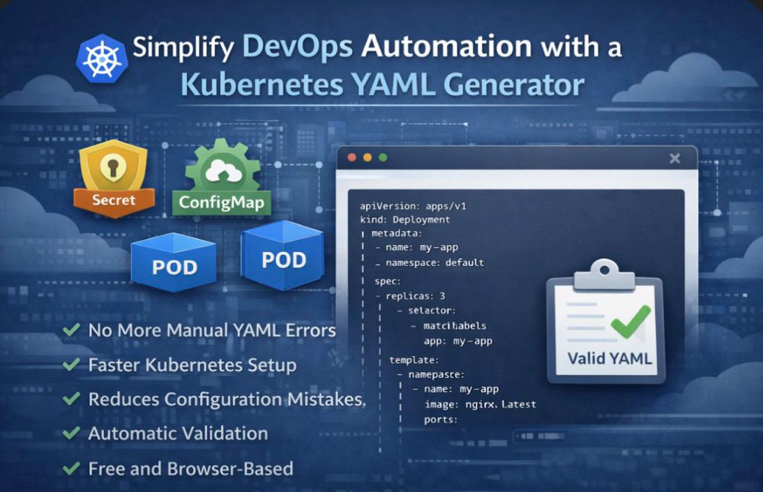 Kubernetes YAML Generator Tool Post